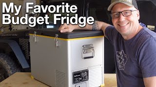 SetPower RV45  My Favorite Budget OverlandingCamping FridgeFreezer [upl. by Landre]