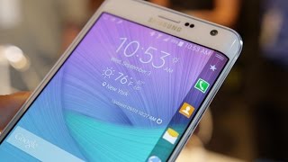 Samsung Galaxy Note Edge Impressions [upl. by Ahsiret]