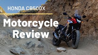 2019 CB500X On Bike Review [upl. by Notnelc309]