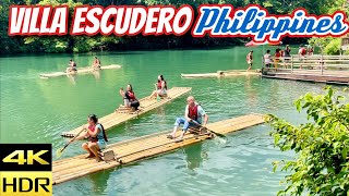 4KHDR Villa Escudero Plantations and Resort Tour TiaongQuezon Philippines [upl. by Naillimixam]