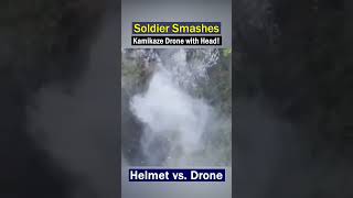 Heroic Soldier Survives Drone Strike Using Helmet Armor [upl. by Luahs]