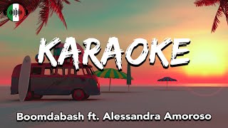 Boomdabash ft Alessandra Amoroso  KARAOKE TestoLyrics [upl. by Nate]