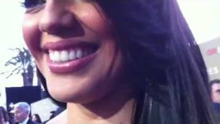 Sara Ramirez Interview from the red carpet  CNN Heroes 2011 [upl. by Ecnarf58]