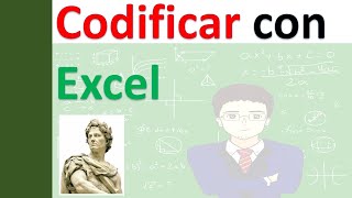 Codificar mensajes utilizando el Cifrado de César en Excel 🤓🧐 [upl. by Enuahs]