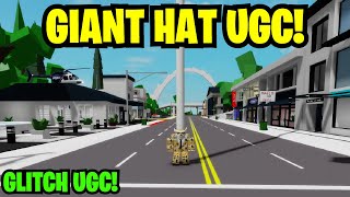 New GIANT HAT UGC Code Brookhaven [upl. by Barram]