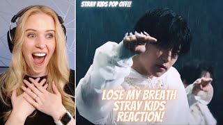 They POPPED OFF  Reacting to Stray Kids quotLose My Breath Feat Charlie Puthquot MV [upl. by Bastien]