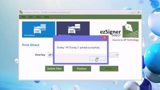 ezSigner Direct Check Signing Software Overview [upl. by Bezanson853]