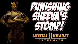 Punish Sheevas Stomp  Mortal Kombat 11 Tips [upl. by Hecklau]