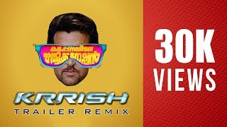 Kattappanayile Rithwik Roshan Trailer Krrish Remix  Alif Ashraf [upl. by Eerased]