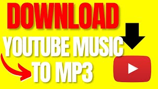 How to Download Music from YouTube to MP3  2024 [upl. by Einnol987]