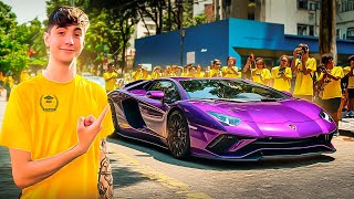 Busquei o Zanella na escola de Lamborghini 🔥 [upl. by Neret]