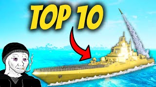 Top 10 Best Tier 3 Ships In Modern Warships 2024 [upl. by Whitver596]