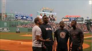 AHMIR  National Anthem Boston Red Sox  Fenway Park [upl. by Caesaria917]