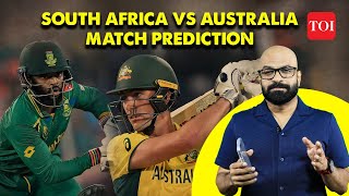 Australia vs South Africa ICC World Cup 2023 Who will claim victory Greenstone Lobo predicts [upl. by Kowal]