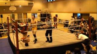 Alex Plexis vs Jamie Diaz 52810  ECCW Classics [upl. by Hafeenah]