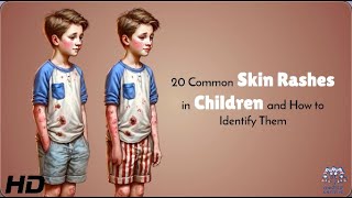 Top 20 Skin Rashes in Children – Spot the Signs Early [upl. by Pallas764]