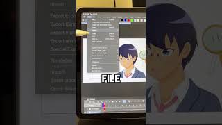 How to Export Animations in Clip Studio Paint shorts [upl. by Jemima]