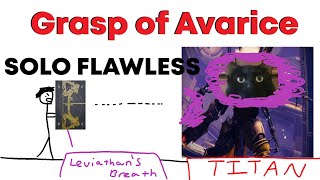 EASY GRASP OF AVARICE SOLO FLAWLESS GUIDE FOR TITANS  Season of the Wish [upl. by Mihar5]