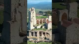 Castello di Chiaramonti castle drone sardegna [upl. by Nylhtak]