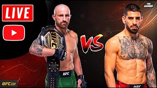 🔴LIVE Alexander Volkanovski VS Ilia Topuria full fight UFC 298 [upl. by Fisch520]