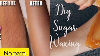 DIY SUGAR WAX at HOME in Tamil 🛑 Homemade Unwanted hair removal Wax Sugar wax [upl. by Calen228]