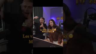 Michou se fait mal en live😂 abonnetoi humour ad michou elsabois couple live shorts funny [upl. by Ker]