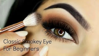 Beginners Smokey Eye Makeup Tutorial  Parts of the Eye  How To Apply Eyeshadow [upl. by Magnusson]