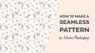 How to make a seamless pattern in Photoshop [upl. by Assirehs]