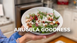 SIMPLE AMAZING ARUGULA SALAD [upl. by Horan]