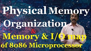 Physical Memory Organization of 8086 amp Memory amp IO map [upl. by Vokaay]