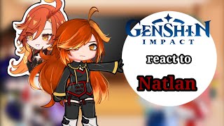 genshin impact react to Natlan gacha club [upl. by Ardussi]