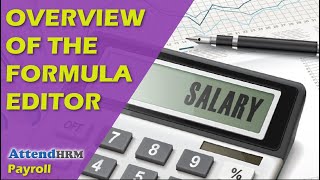 How to use Formula Editor in Salary group of AttendHRM [upl. by Yv]