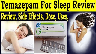 Temazepam 10 mg reviews  Temazepam for sleep reviews  Uses Side Effects Dose warning sign [upl. by Assecnirp]