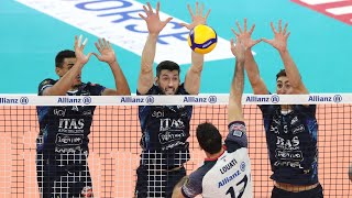 💥🏐 HIGHLIGHTS  Allianz MilanoItas Trentino 13 3° turno di SuperLega [upl. by Bailie]