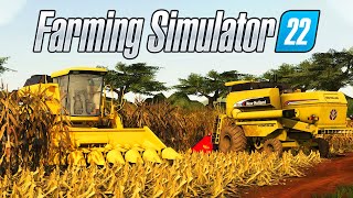 BOTANDO PRESSÃO NO MILHO DOS GURI  FARMING SIMULATOR 22  EP 15 OS GURI 4ª TEMPORADA [upl. by Nnyltiak]