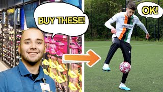 I Tested EVERY Football Product the Shop Keeper Recommends [upl. by Assen]