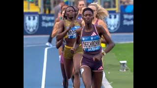 BREAKINGCHEPCHIRCHIR Nelly wins 1000m at Silesa Diamond League See Final standings  Highlights [upl. by Daeriam492]