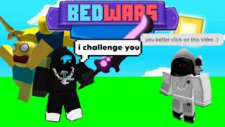 Pretending to be foltyn Bedwars [upl. by Anoerb]