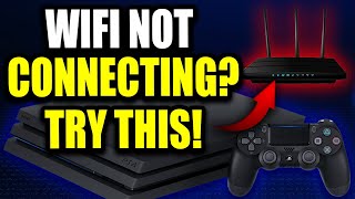 PS4 Not Connecting to Wifi Try THIS How to Fix PS4 Not Connecting to Wifi amp Network Issues [upl. by Artinad]