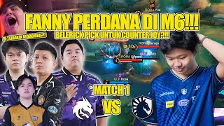 FANNY PERDANA DI M6 BELERICK UNTUK COUNTER JOY MATCH 1 BO3 TLID VS TEAM SPIRIT M6 WORLD CHAMPIONS [upl. by Thomajan]