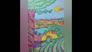 Creative Pointillism Art pointillism art creative [upl. by Eon]