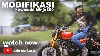 modifikasi ninja 250  KAMIL [upl. by Elleimac637]