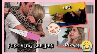 ZWANGERSCHAPSVLOG 🤰 zwangerschapstest tot miskraam amp goede echos 😍  Sarah Rebecca [upl. by Disario]