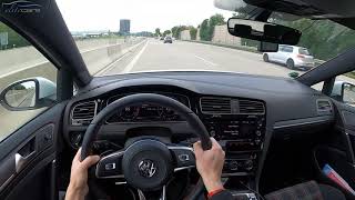 Car crash with 240 kmh caught on GoPro German Autobahn [upl. by Aldis]