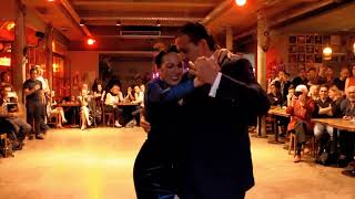 Daniela Inglese y Ricardo Albornoz Tango  En Muy Martes  Danza Maligna Enrique Rodriguez [upl. by Iilek]