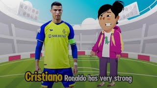 Reading Descriptive Text Describe about Great Athlete of Cristiano Ronaldo [upl. by Warring]