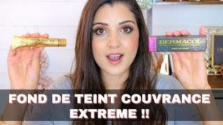 Jai testé  LE FOND DE TEINT LE PLUS COUVRANT  DERMACOL MAKE UP COVER [upl. by Balthazar971]