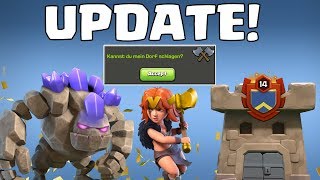 DAS GROSSE CLASH OF CLANS UPDATE  Lets Play CoC Deutsch German [upl. by Ardme]