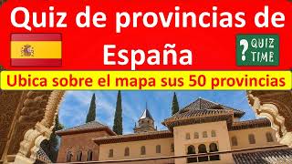 quiz provincias España [upl. by Jemimah]