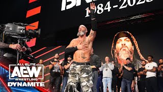 Mark Briscoe and Jay Lethal Pay Tribute to Jay Briscoe  AEW Dynamite 12523 [upl. by Yknip]